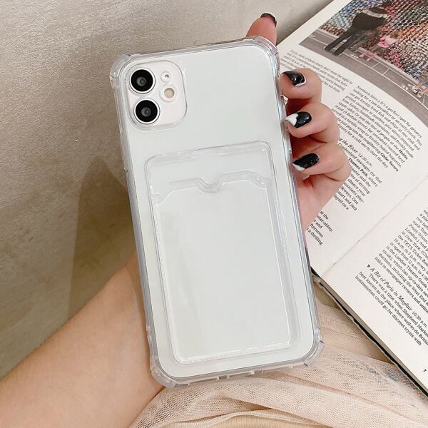 

Clear Phone Case With Card Slot
