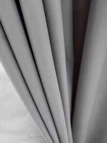 Rèm bảng đơn màu đồng nhất - Xám - Xem 3