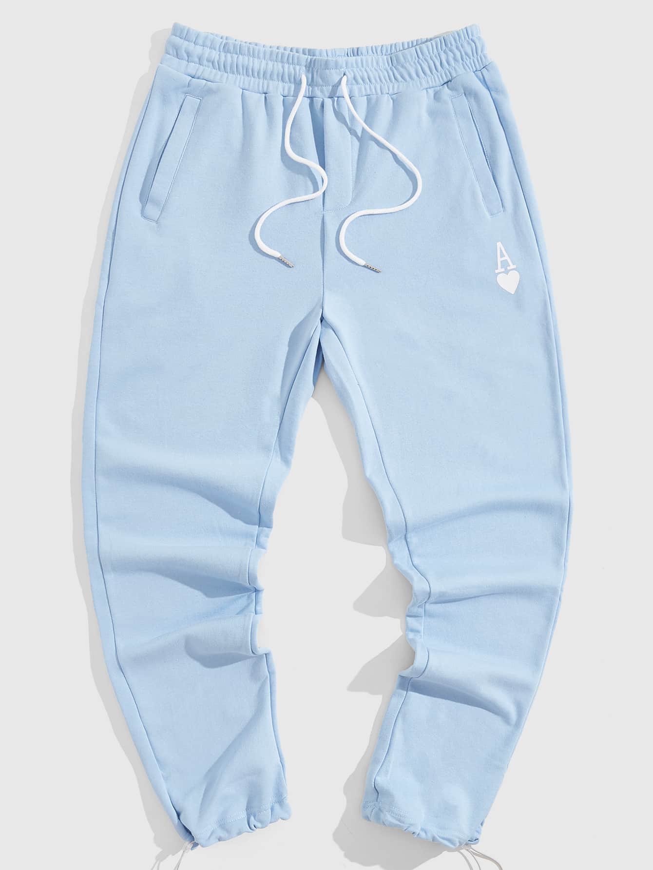 graphic joggers men's