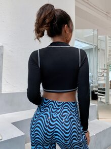 Áo thun Giải trí - màu đen - Xem 2