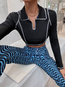 Áo thun Giải trí - màu đen - Xem 4