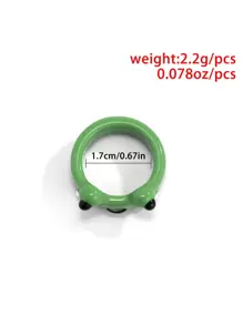 Niñas Anillo con diseño de rana - Verde - Ver 3