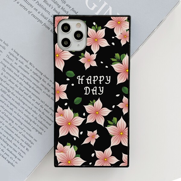 

Flower Painted Phone Case, Multicolor