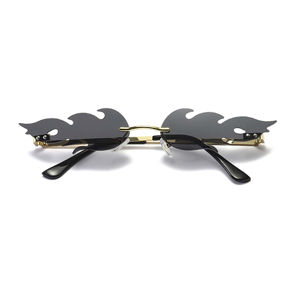 

Novelty Lens Rimless Sunglasses