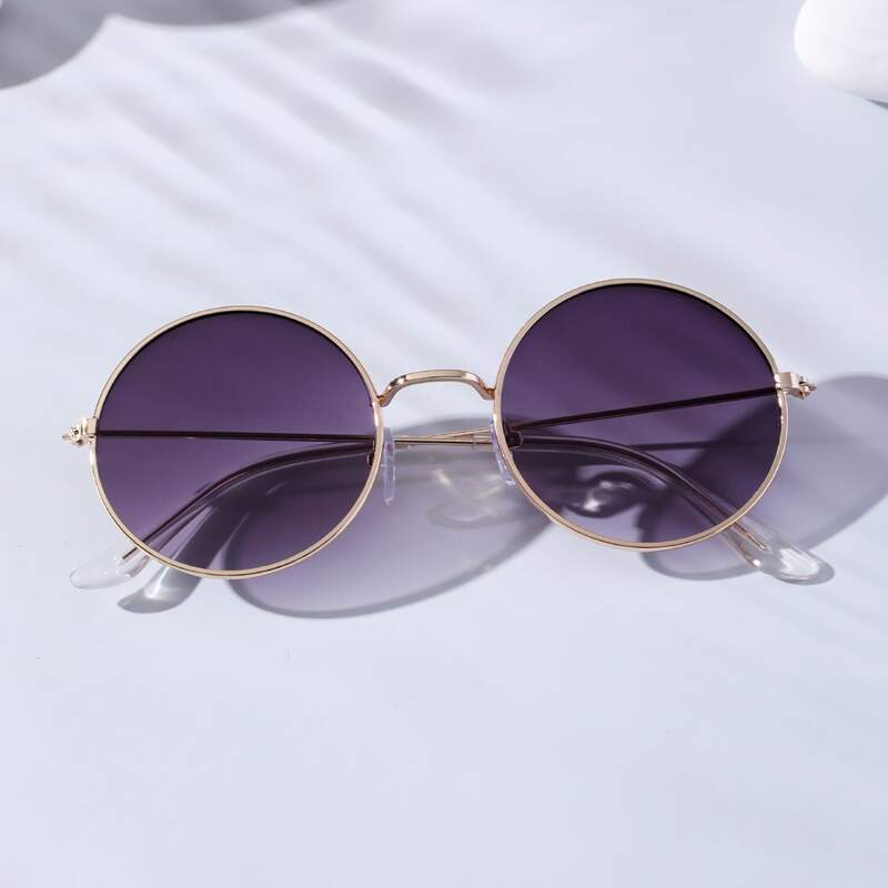 

Round Metal Frame Sunglasses
