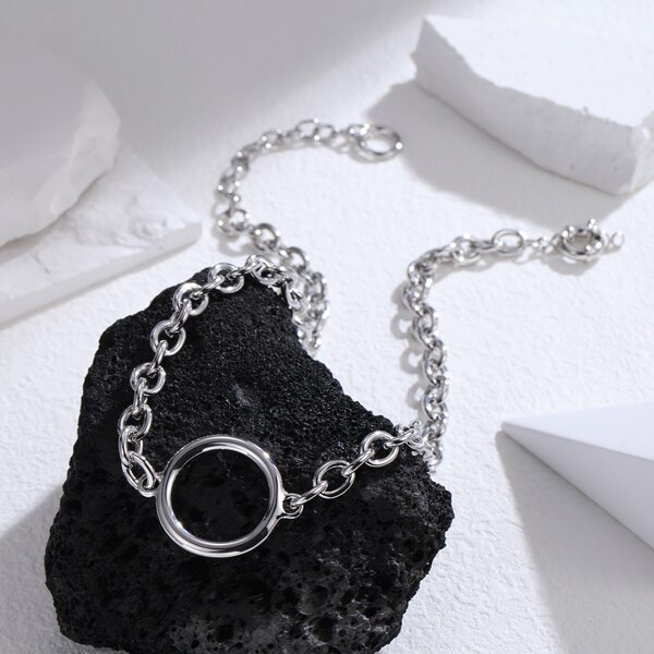 

14K Gold Plated Necklace, Silver