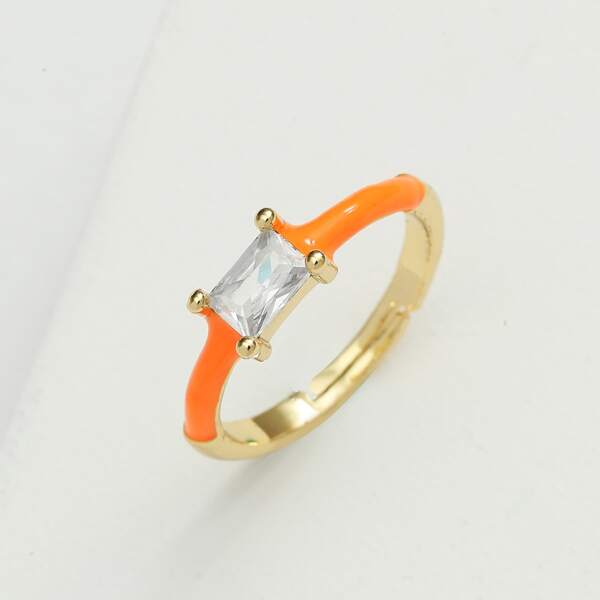 

18K Gold Plated Zircon Ring