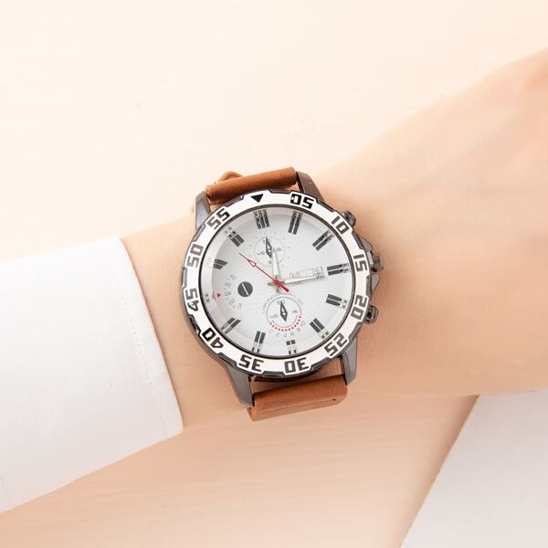 

Men Triple Dial Quartz Watch