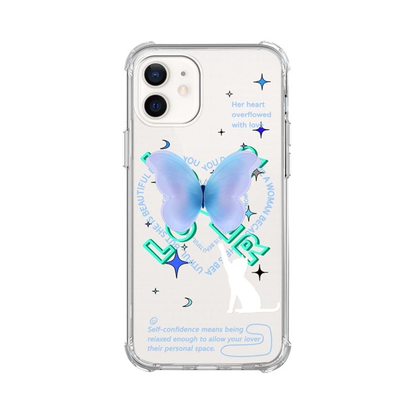 

Butterfly Pattern Phone Case, Multicolor