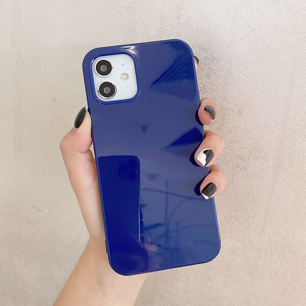 

Plain Phone Case, Blue