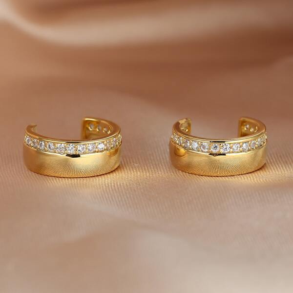 

1pair Gold Plated Ear Cuff