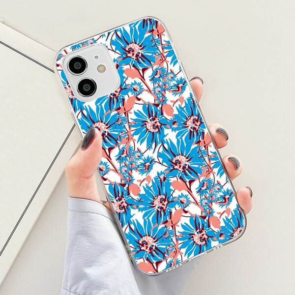 

Flower Painted Phone Case, Multicolor