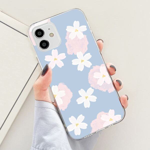 

Flower Painted Phone Case, Multicolor