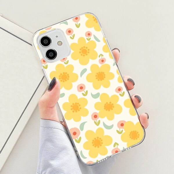 

Flower Painted Phone Case, Multicolor