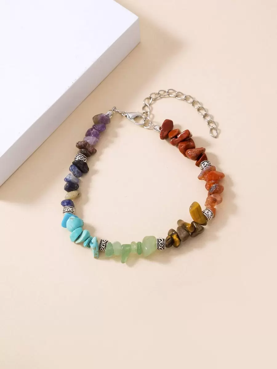Pulsera natural piedra - Multicolor - Ver 1