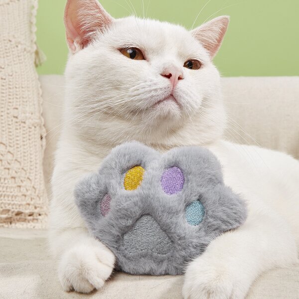 

Paw Shaped Pet Chew Toy, Multicolor