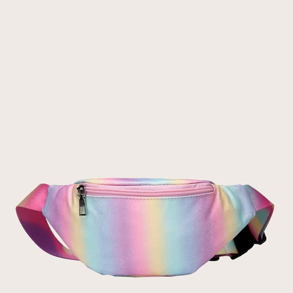 

Girls Colorblock Fanny Pack, Multicolor