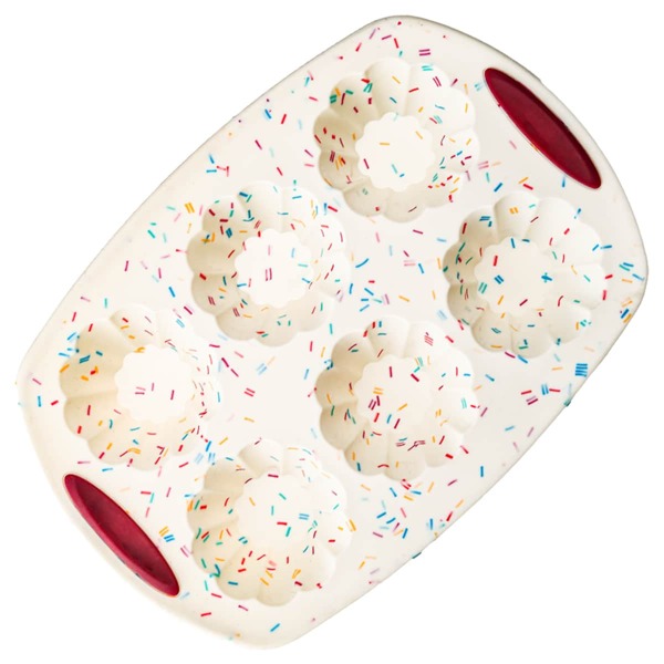 

1pc Cupcake Baking Mold, Beige