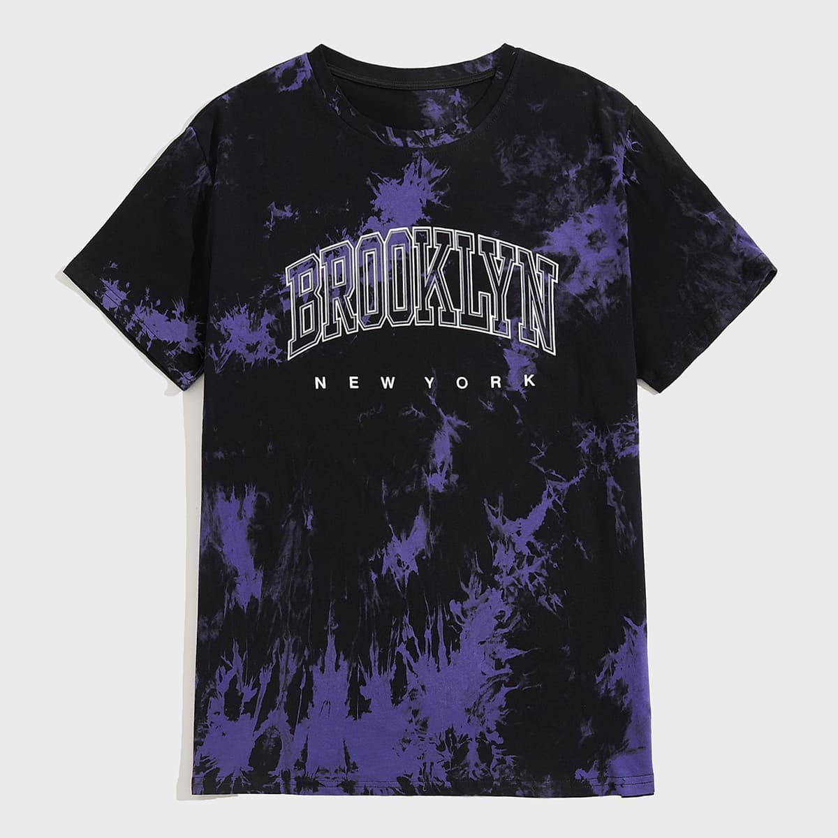 

Guys Letter Tie Dye Tee, Multicolor