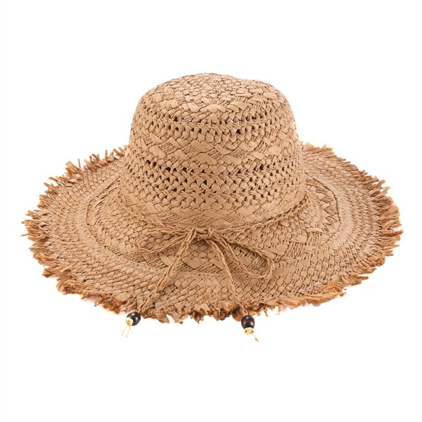 

Solid Straw Hat, Khaki