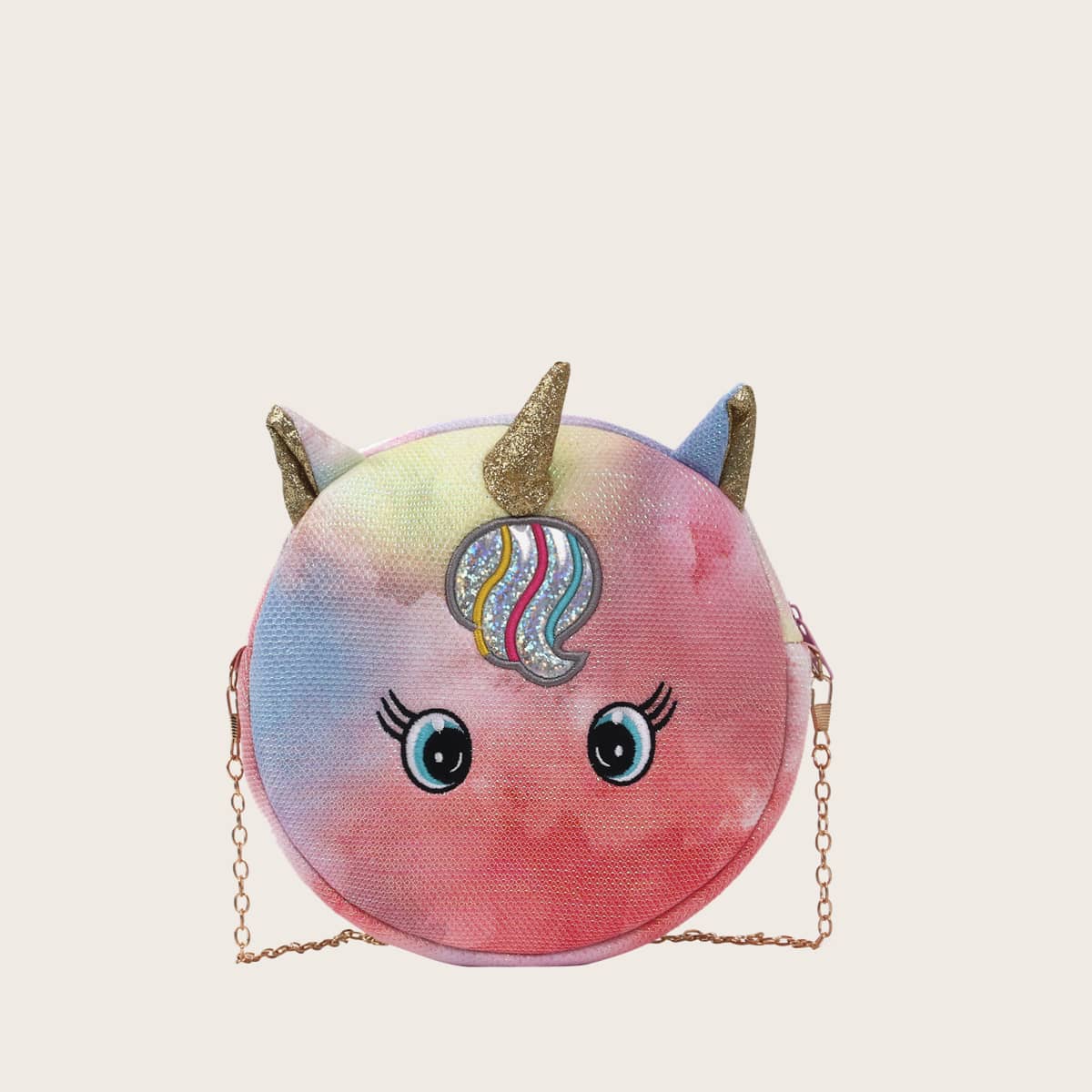 

Cartoon Unicorn Crossbody Bag, Pink