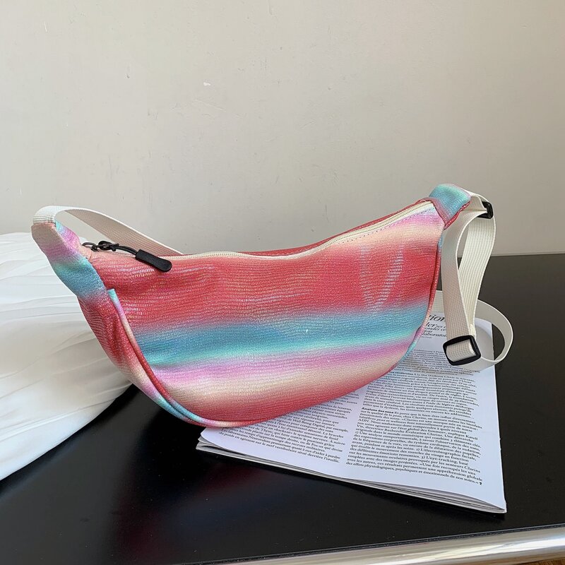 

Ombre Crossbody Bag, Red