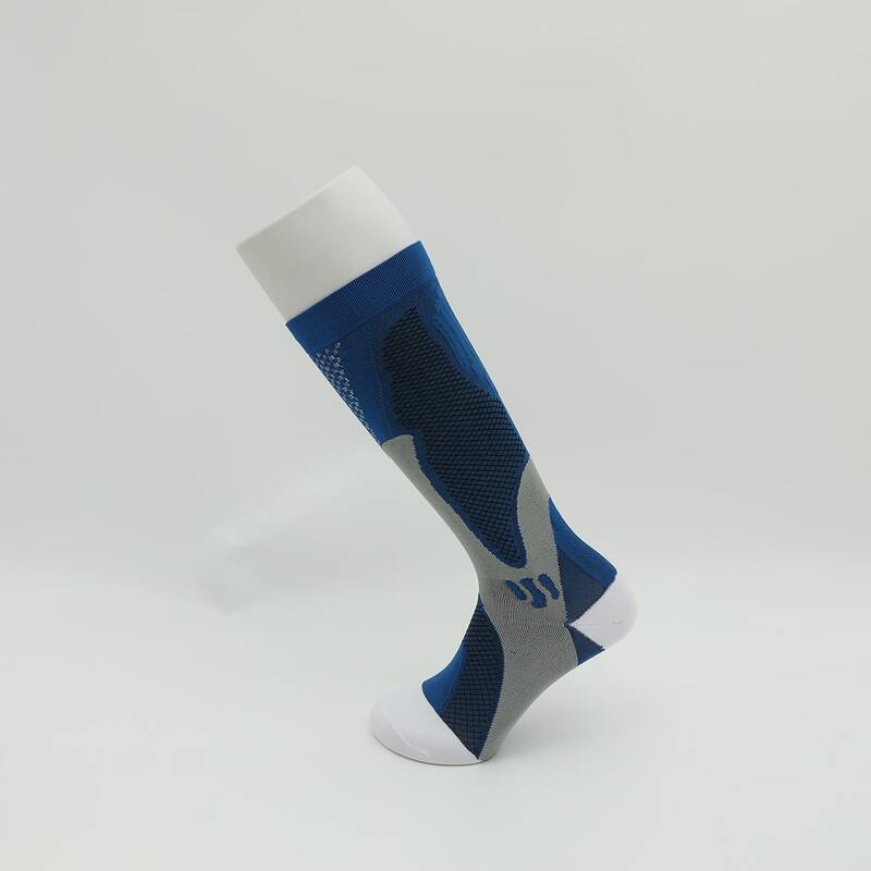 

Guys Graphic Over The Calf Socks, Baby blue