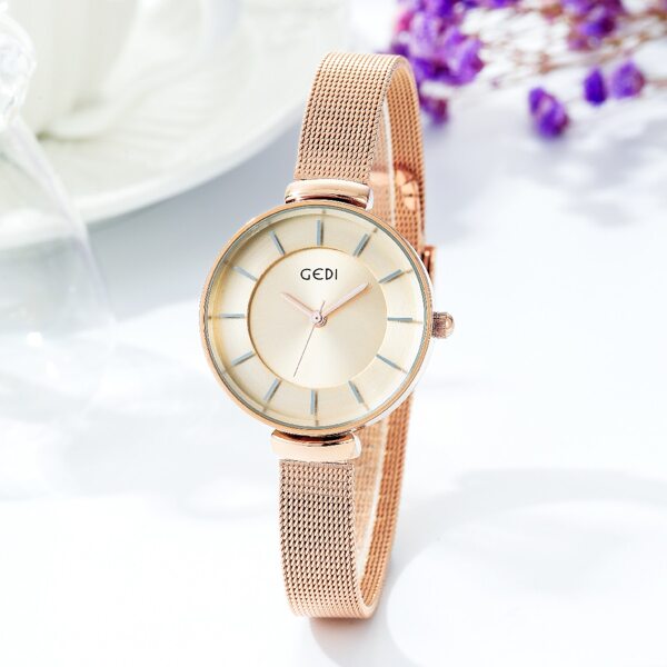 

Mesh Strap Quartz Watch