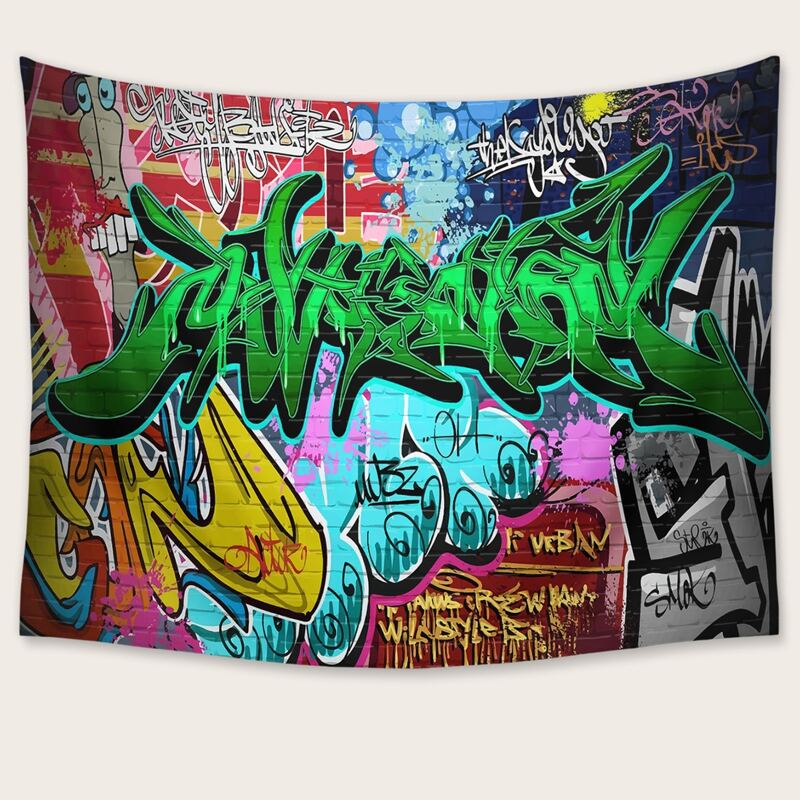 

Doodle Pattern Tapestry, Multicolor