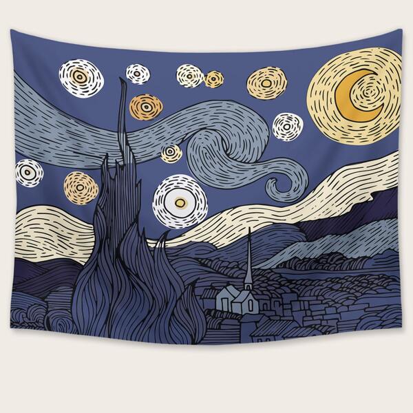 

Abstract Pattern Tapestry, Multicolor