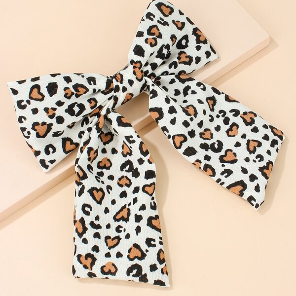 

Bow Knot Hair Clip, White