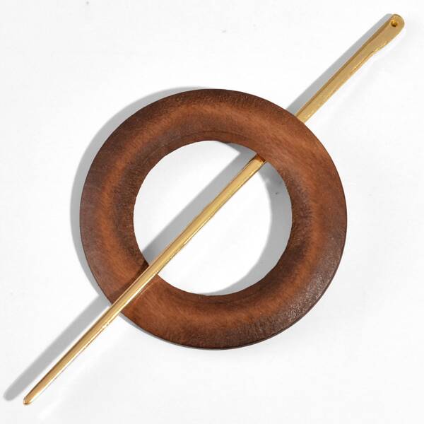 

Round Hair Pin, Brown