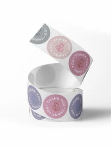 1卷花朵印花貼紙 - 彩色 - 查看 4