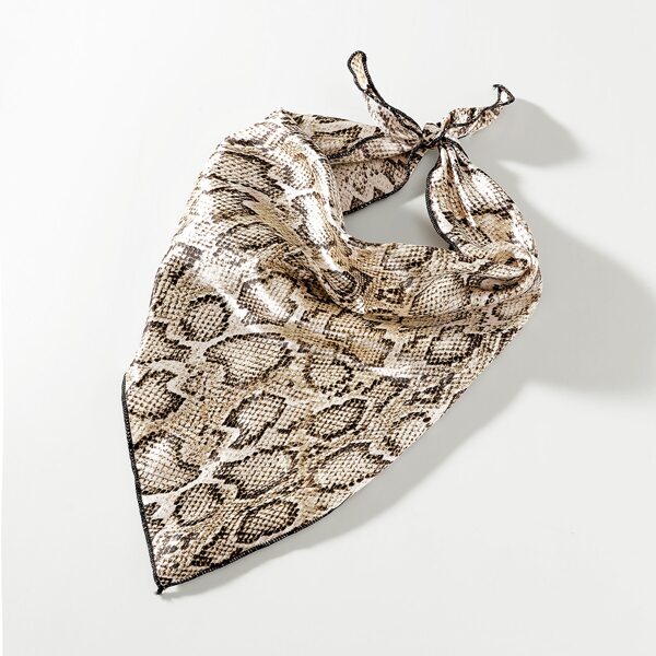 

Snakeskin Print Hair Band, Multicolor
