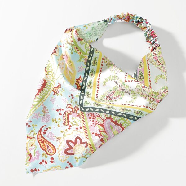 

Paisley Print Hair Band, Multicolor