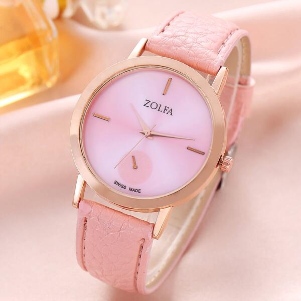 

Round Pointer Quartz Watch