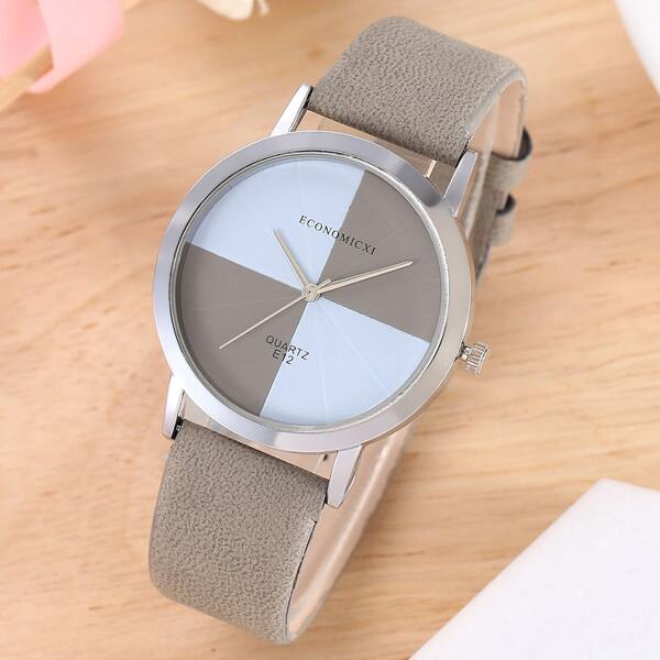 

Color Block Dial Quartz Watch