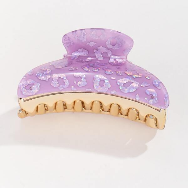 

Acrylic Hair Claw, Purple