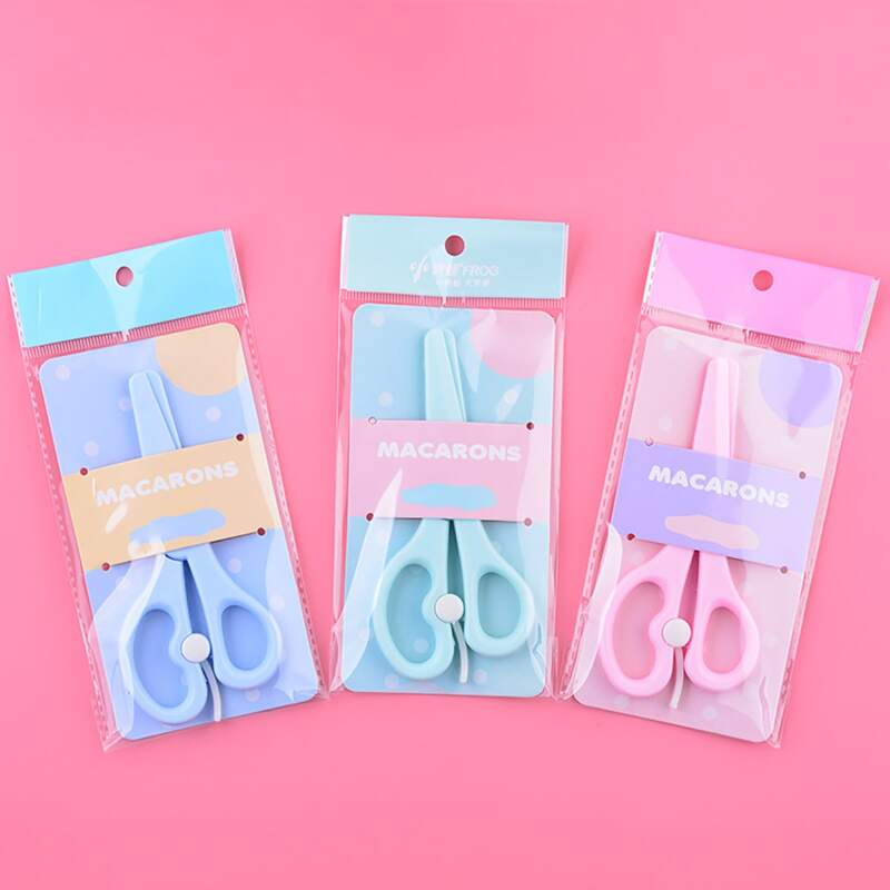 

1pc Random Color Plastic Scissors, Multicolor