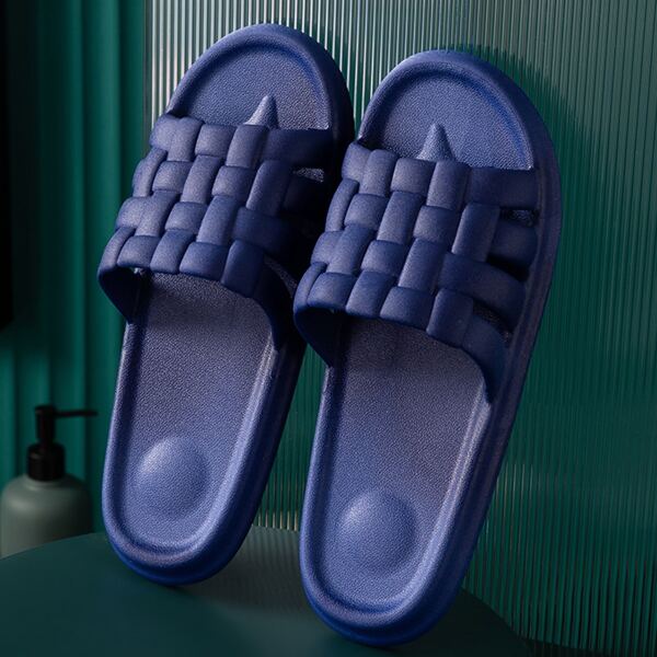 

Men Non-slip Slippers, Navy blue