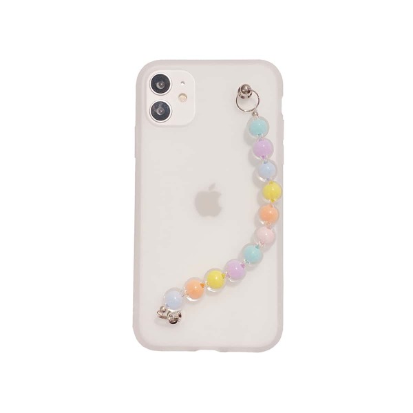

Clear Phone Case With Beaded Hand Strap