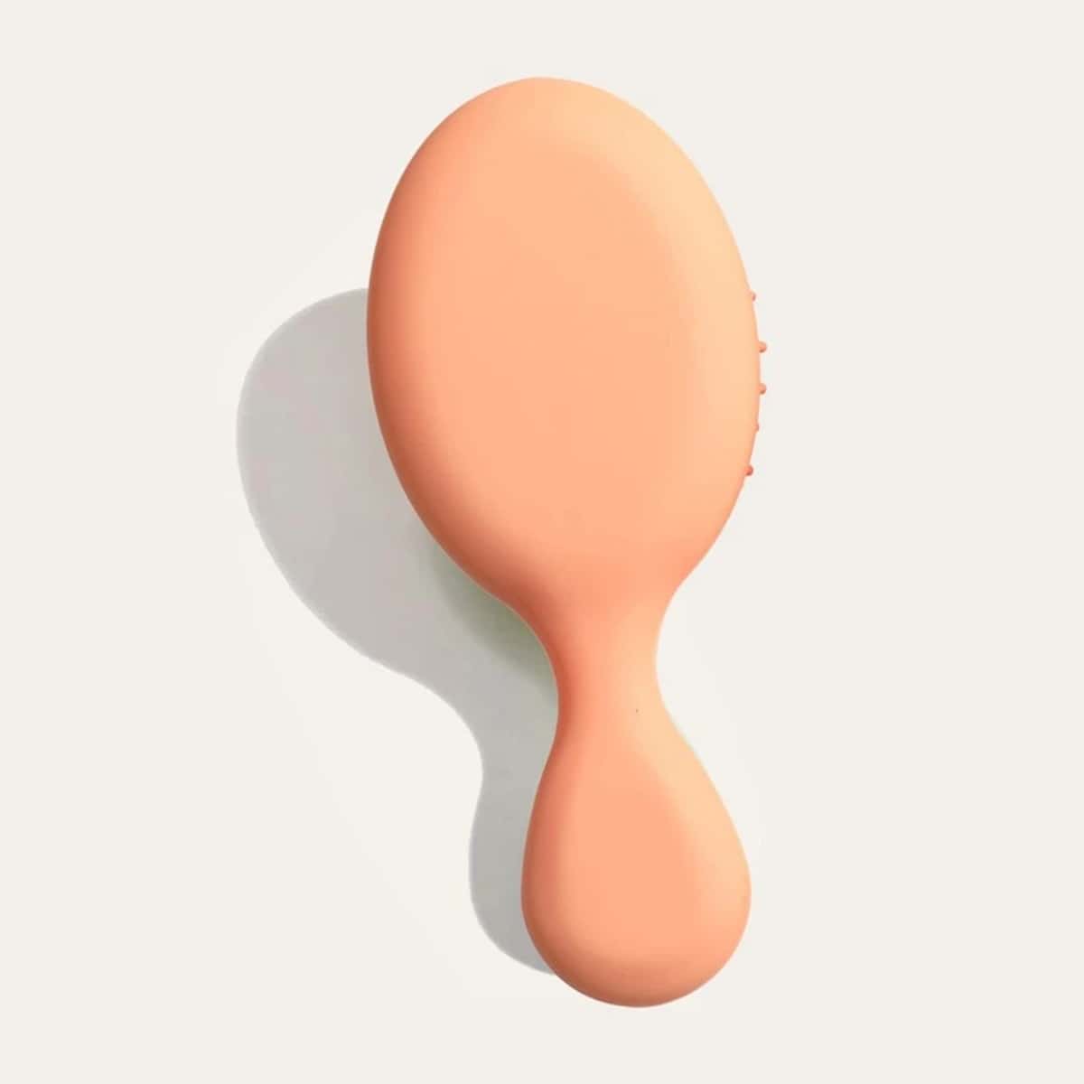 

1pc Solid Hair Brush, Orange