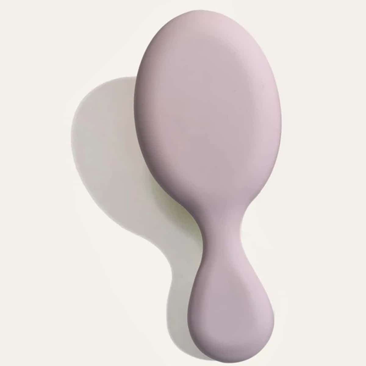 

1pc Solid Hair Brush, Mauve purple