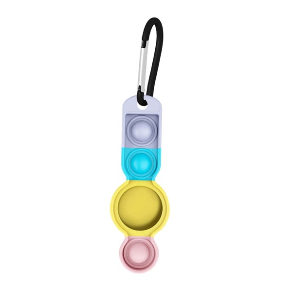 

Push Pop Bubble Fidget Case For Apple Airtag, Multicolor