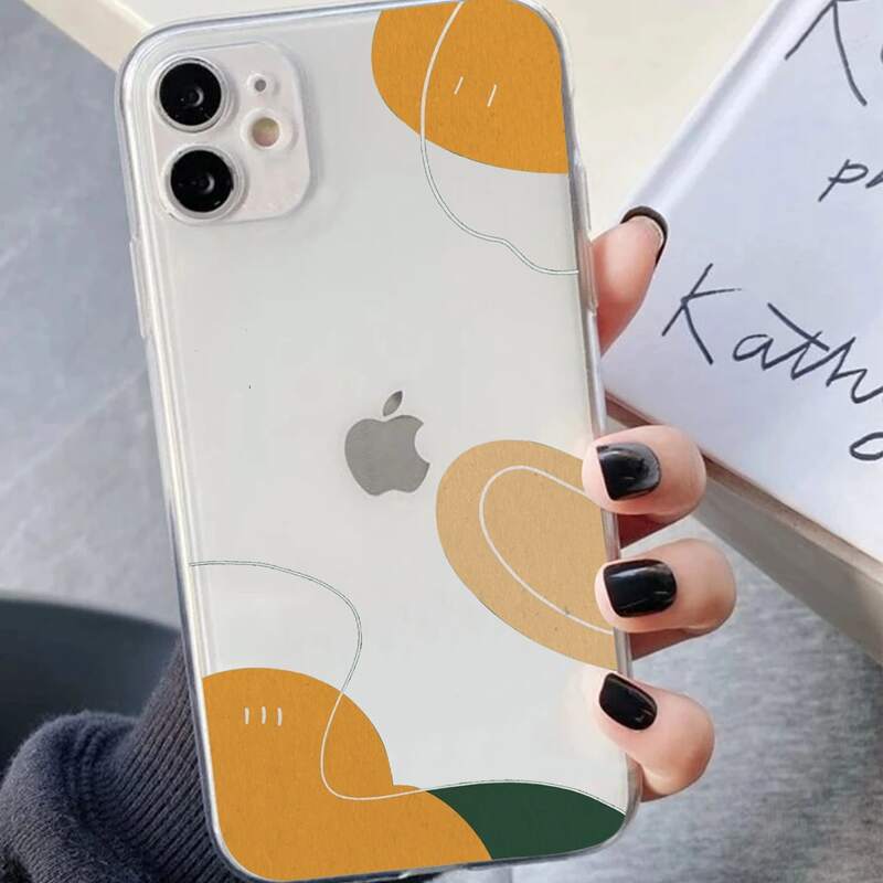 

Line Pattern Phone Case, Multicolor