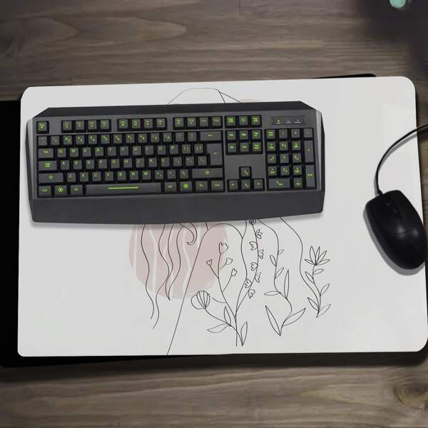 

Figure Graphic Mouse Pad, Multicolor