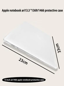 2pcs Laptop Case Compatible With 13.3 Inch Air - Clear - View 5