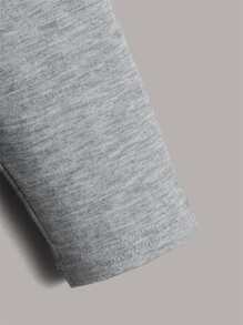 SHEIN Niñitos 3 piezas Camiseta de rayas jaspeado - Multicolor - Ver 3