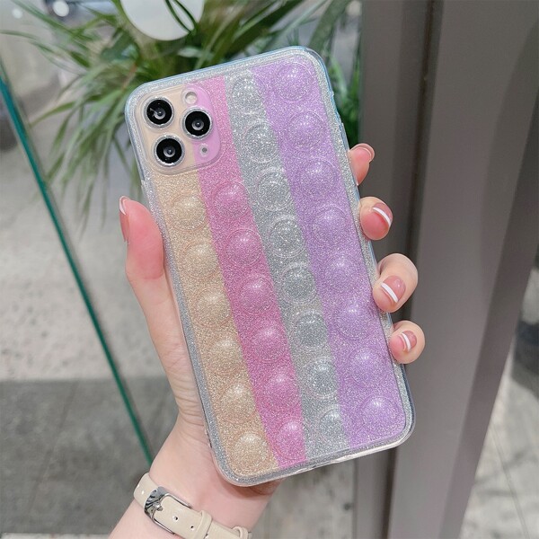 

Glitter Bubble Phone Case, Multicolor