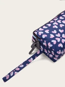 Monedero largo con estampado de corazón cremallera - Multicolor - Ver 5